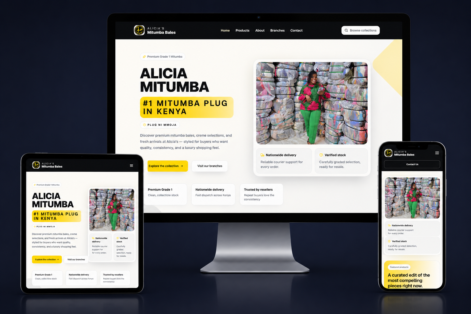 Alicia Mitumba — Fashion & Clothing Store